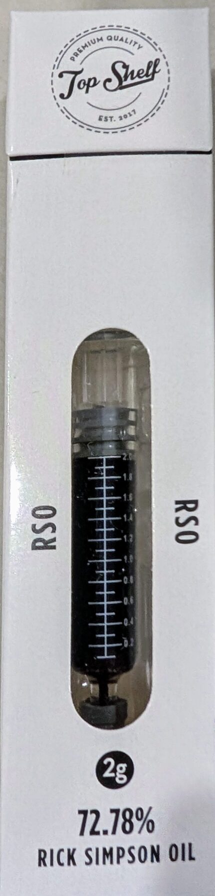 RSO By TOP SHELF (2G)