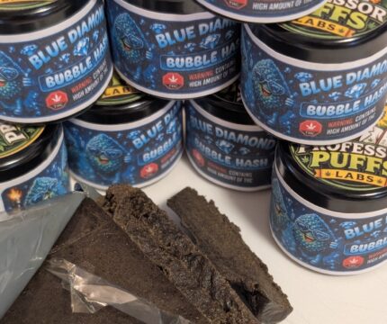 BLUE DIAMOND COLD CURED HASH - PROFESSOR PUFF