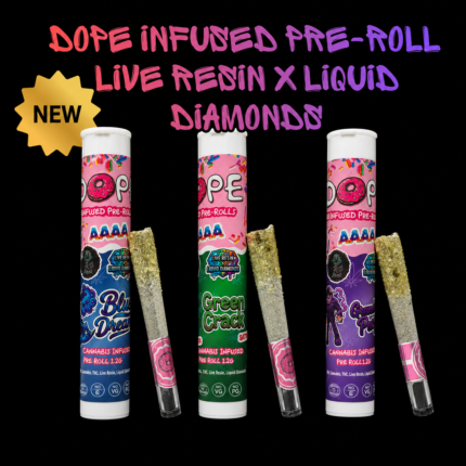 DOPE FROSTED DONUT INFUSED PRE ROLLS - 1.2G